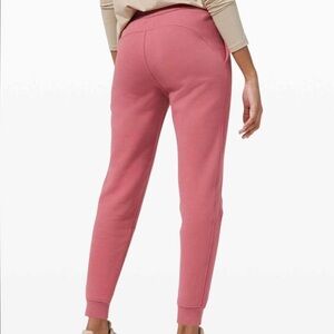 Lululemon Scuba High-Rise Jogger *Fleece 28" Size 2 Brier Rose